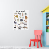 Animaux d'Afrique | Éducation Apprentissage Salle 