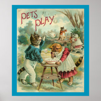 Affiche Animaux de compagnie en jeu