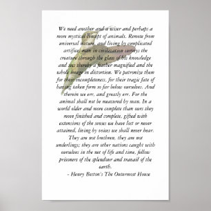 Affiche Animaux de la maison la plus éloignée