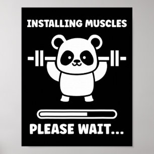 Affiche Animaux Installation Muscles Fitness Musculation K
