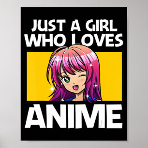Affiche Anime Art Pour Femmes Ados Filles Anime Merch Girl