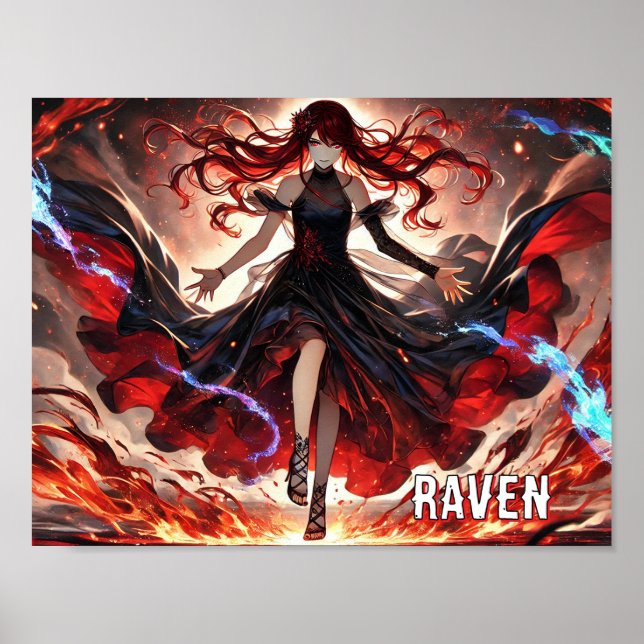 Affiche Anime Commandez les Flammes, Embrassez la Tempête  (Devant)