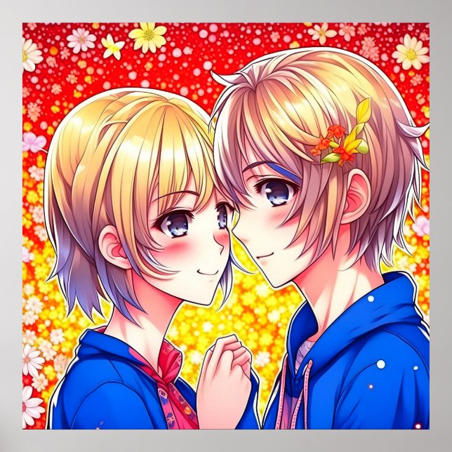 Affiche Anime Couple (Devant)