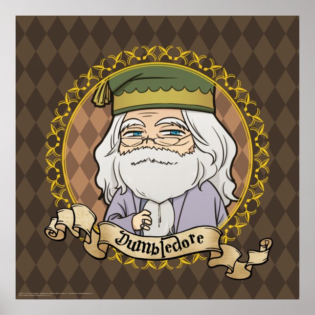 Affiche Anime Dumbledore (Devant)