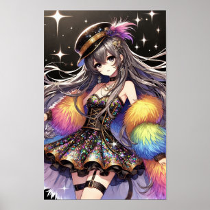 Affiche Anime fille dansante