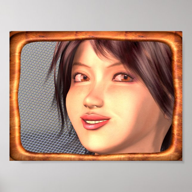 Affiche Anime Girl (Devant)