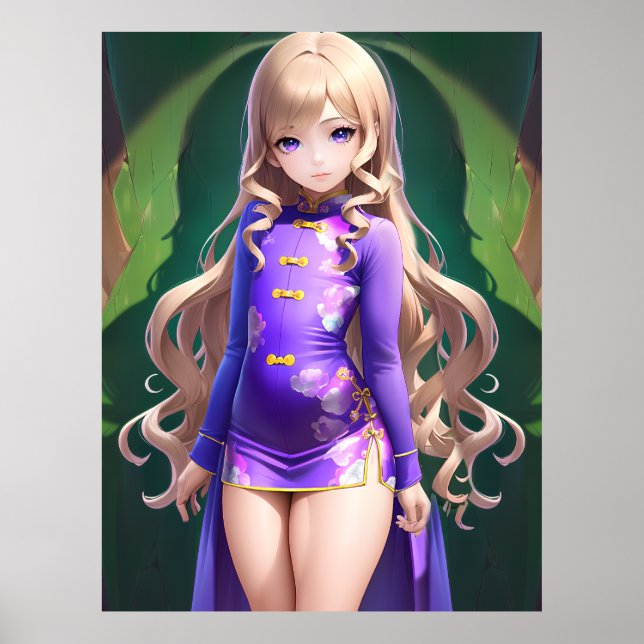 Affiche Anime Girl 042 (Devant)