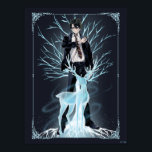 Affiche Anime HARRY POTTER™ Stag Patronus<br><div class="desc">Cette illustration de style anime capture un moment fort de Harry Potter, l'emblématique sorcier, qui a su invoquer son charme Patronus. Avec une posture confiante, Harry brandit sa baguette pour évoquer un cerf majestueux et brillant, symbole de sa protection et de sa force. L'oeuvre est placée contre un arrière -...</div>