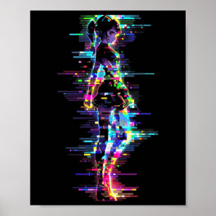 Affiche Anime Manga Graphisme Colorful Artwork Anime