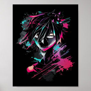 Affiche Anime Manga Motif Abstraite illustration Anime