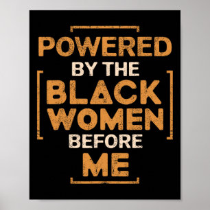 Affiche Animé par les femmes noires avant moi Histoire des