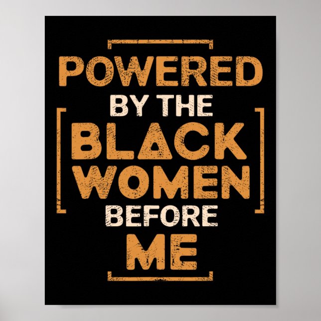 Affiche Animé par les femmes noires avant moi Histoire des (Devant)