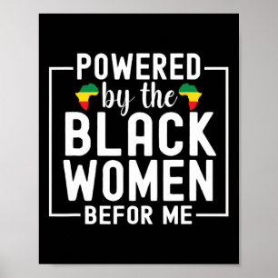 Affiche Animé par les femmes noires avant moi Histoire noi
