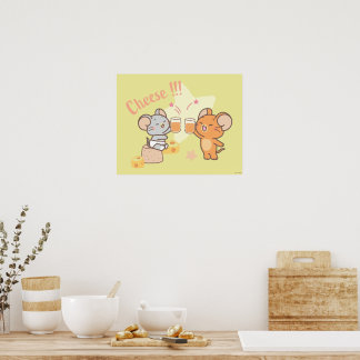 Affiche Anime Tuffy et Jerry Cheese au fromage