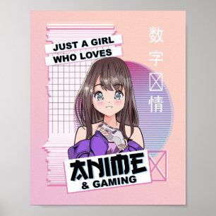 Affiche Animes Kawaii Japanese