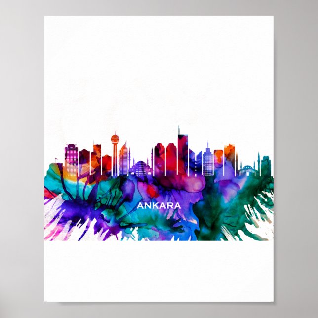 Affiche Ankara Skyline (Devant)