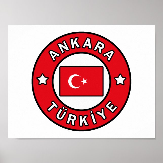 Affiche Ankara Türkiye (Devant)
