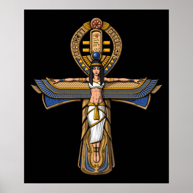 Affiche Ankh égyptien (Devant)