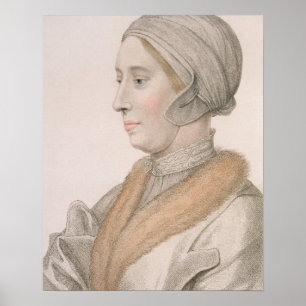 Affiche Anne Boleyn (1507-36) gravée par Francesco Bartol