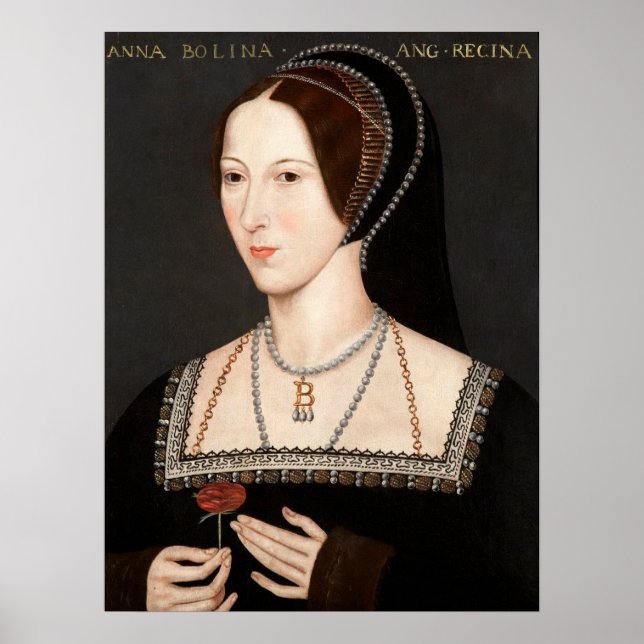 Affiche Anne Boleyn Portrait (Devant)