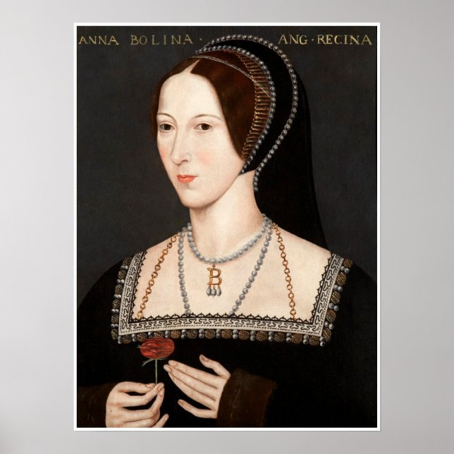 Affiche Anne Boleyn Tudor Queen Hever Castle (Devant)