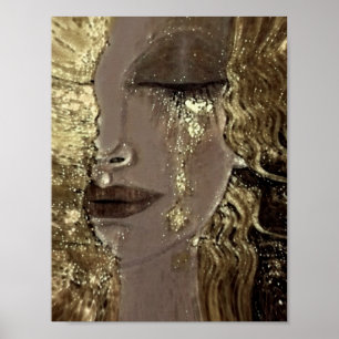 Affiche Anne Marie Zilberman / Woman with a Gold Tear