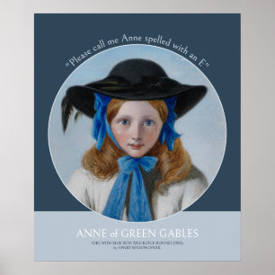 Affiche Anne of Green Gables CC0391 Montgomery cite :