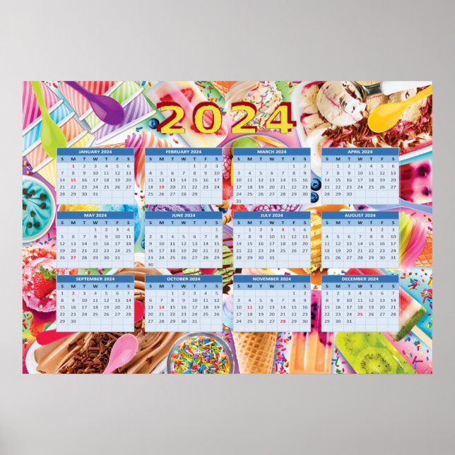 Affiche Année civile été 2024 (Devant)