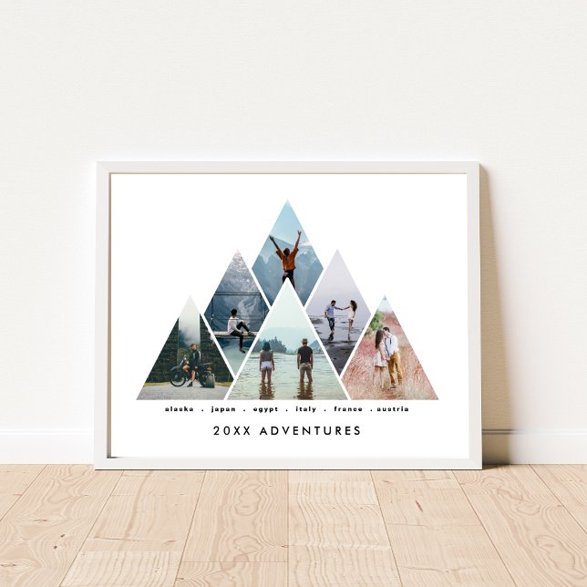 Affiche Année de l'aventure Famille Cadeaux Destinations d (Créateur téléchargé)