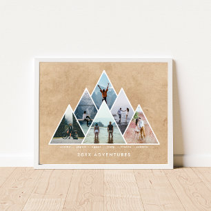 Affiche Année de l'aventure Famille Cadeaux Destinations d