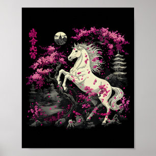 Affiche Année du Cheval 2026 Chinois 