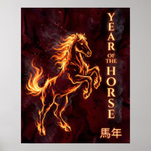 Année du Cheval - Feu du zodiaque chinois