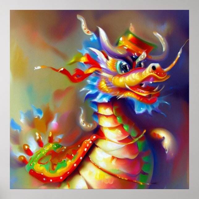 Affiche Année du Dragon 1 (Devant)