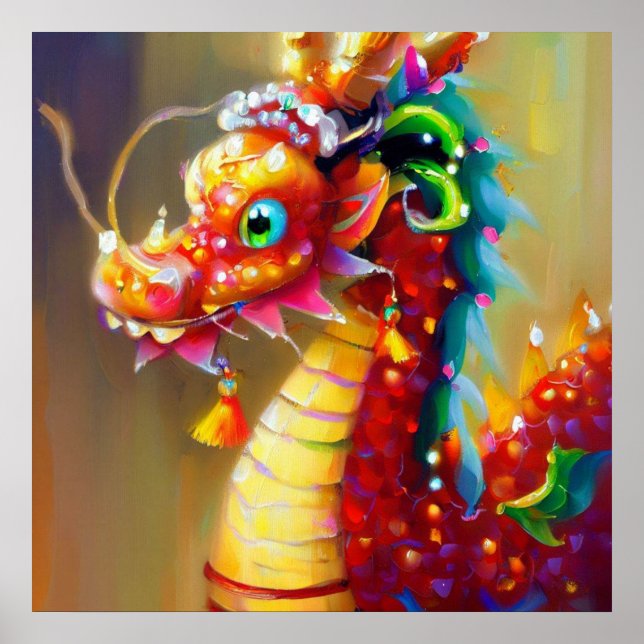 Affiche Année du dragon 12 (Devant)