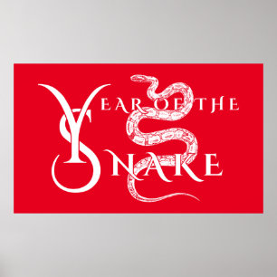 Affiche Année du serpent