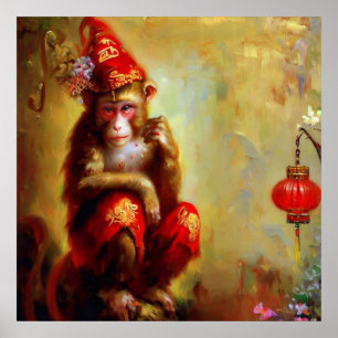 Affiche Année du singe 5