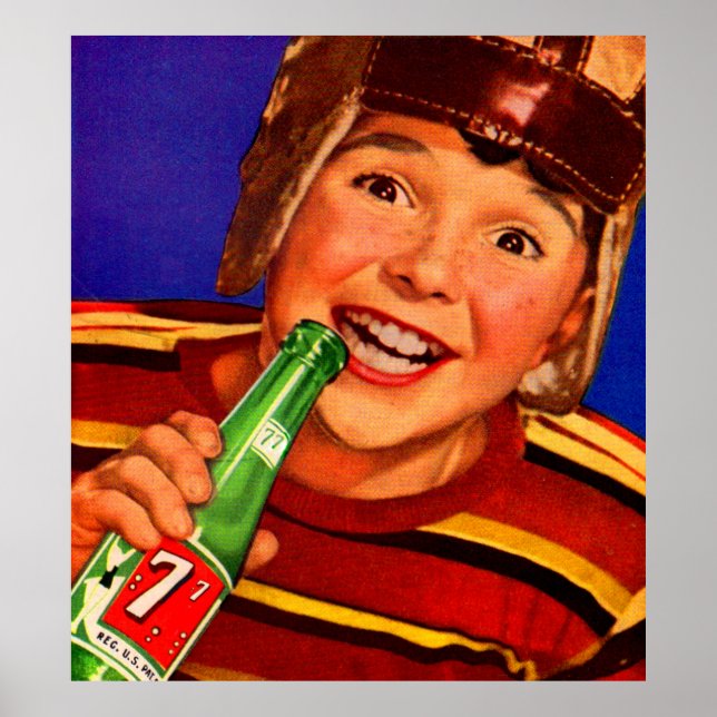 Affiche Années 1950 ‘77 soda ad (Devant)