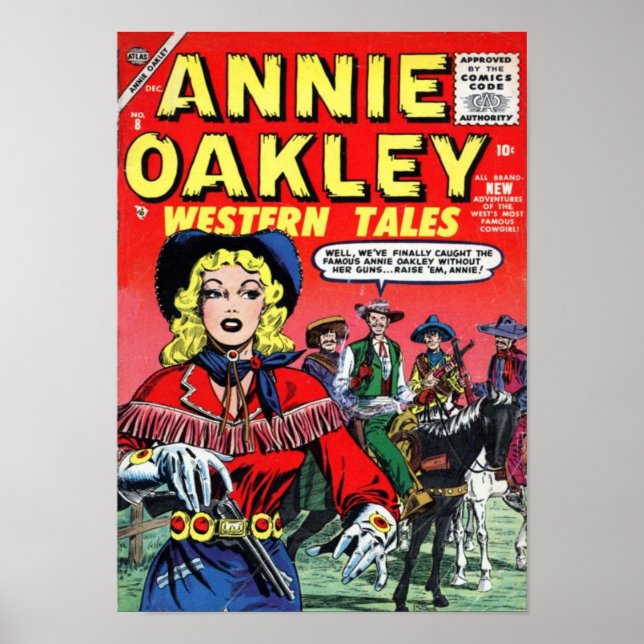 Affiche Annie Oakley Western Tales (Devant)
