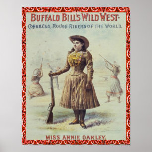 Affiche Annie occidentale Oakley