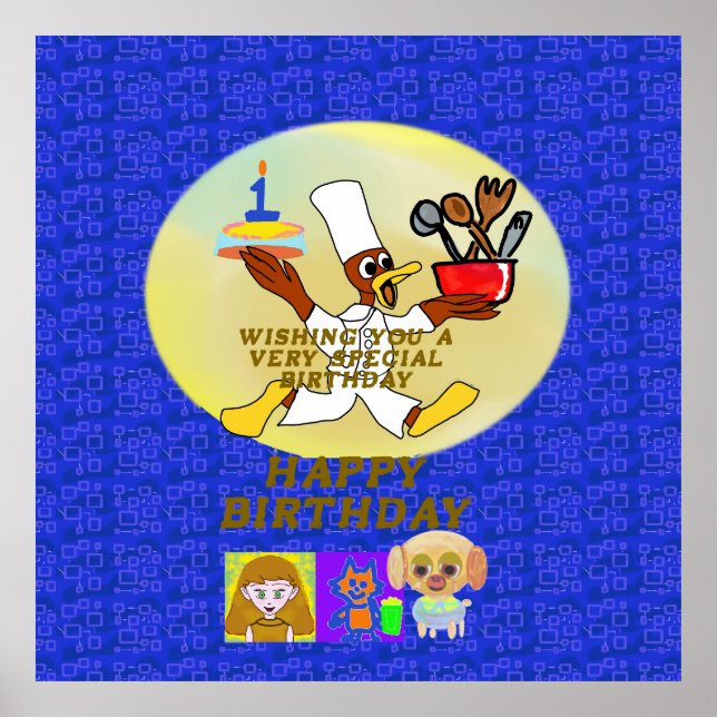 Affiche Anniversaire (Devant)