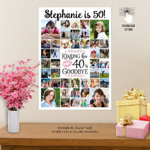 Affiche Anniversaire 42 Photos Embrasser Sa Décennie Adieu