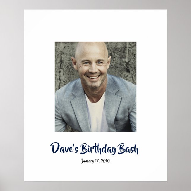 Affiche Anniversaire Bash Se connecter Conseil du Parti (Devant)