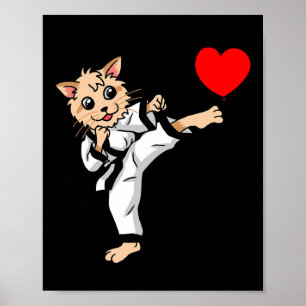 Affiche Anniversaire Coeur Anniversaire Salutations Cat Ka