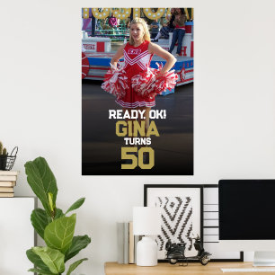 Affiche Anniversaire de Cheerleading au Lycée ou à l'Unive