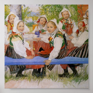 Affiche Anniversaire de Kersti 1909