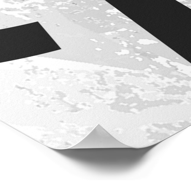 Affiche Anniversaire de la décennie blanche (Coin)