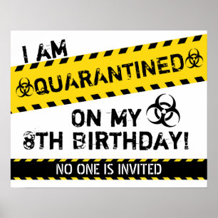 Affiche Anniversaire de la quarantaine