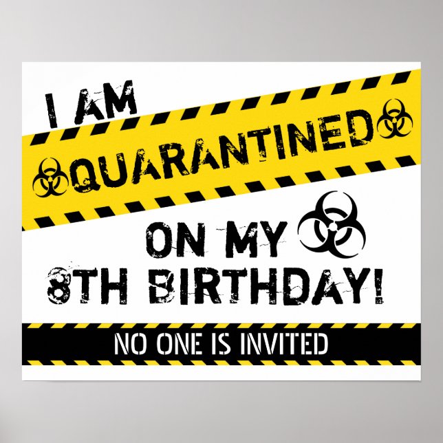 Affiche Anniversaire de la quarantaine (Devant)
