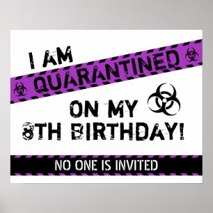 Affiche Anniversaire de la quarantaine
