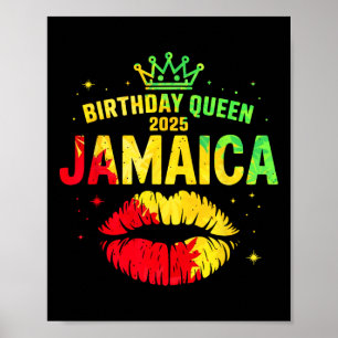 Affiche Anniversaire de l'équipage Jamaïque Voyage 2025 An